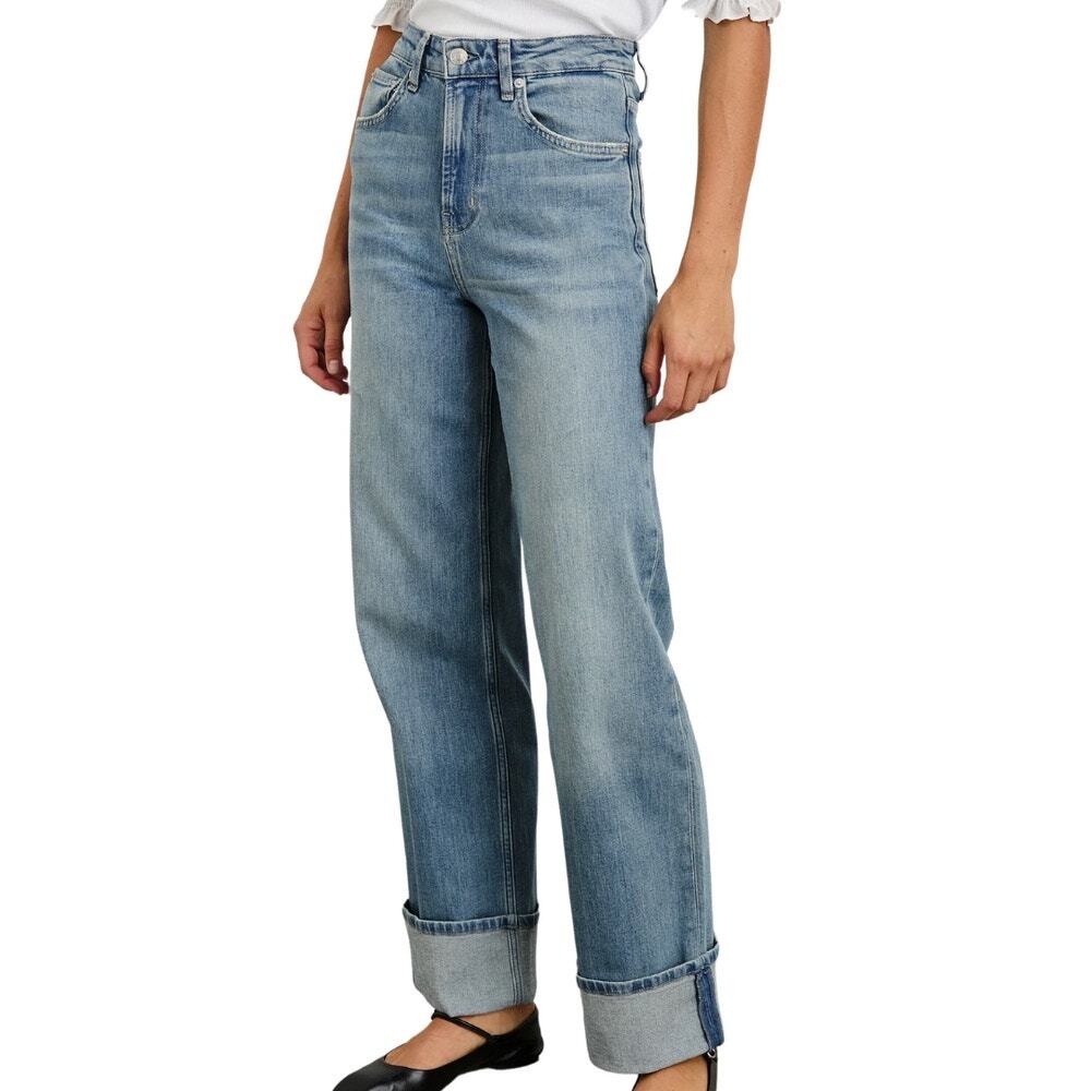 Rails Light Blue Wide-Leg Jeans - Picture 3 of 9